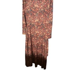 Peruvian Connection Floral Long Sleeve Dress